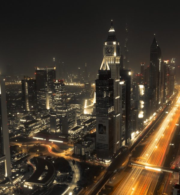 Dubai city skyline